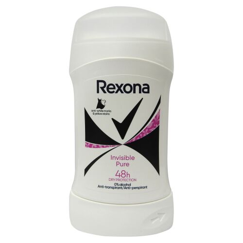 Antiperspirant stift, Rexona, 50 ml Invisible Pure 162290289 - Testápolás és higiénia