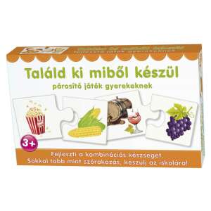 D-Toys Ghicește din ce este făcut, joc de potrivire pentru copii, 645 - Premergatoare, Premergatoare și Jocuri de dezvoltare pentru copii mici