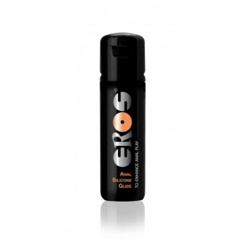 EROS GLIDES Premium Silicone Anal Glide 100ml, tartós szilikon alapú anális síkosító a fokozott élvezetért 