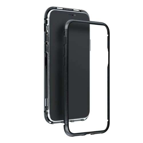 Mágneses Samsung Galaxy S20 ULTRA fekete telefontok (csak hátlapi üveggel) 44591671