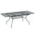 vidaXL Kert étkező szett 9 pcs Antracitszürke 212 x 90 x 76 cm 162305539