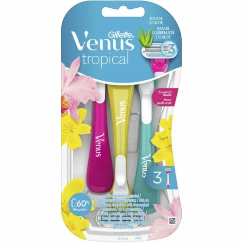 Borotva, Gillette, Venus3 Tropical 3 db 162328848 - Szőrtelenítés és borotválkozás