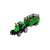Green tractor with trailer for farm playset