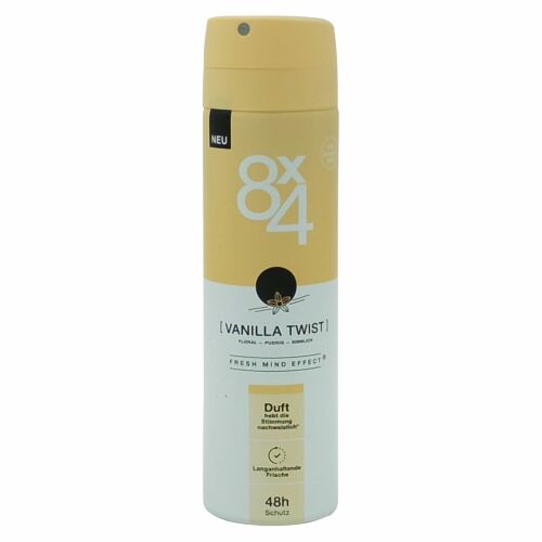 Dezodorant, 8x4, 150 ml Vanilla Twist 162330325 - Testápolás és higiénia