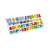 Kruzzel puzzle din lemn cu alfabet și numere, jucărie de stivuire a literelor și numerelor, jucărie educativă pentru copii, jucărie de învățare a alfabetului și numerelor