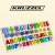 Kruzzel puzzle din lemn cu alfabet și numere, jucărie de stivuire a literelor și numerelor, jucărie educativă pentru copii, jucărie de învățare a alfabetului și numerelor