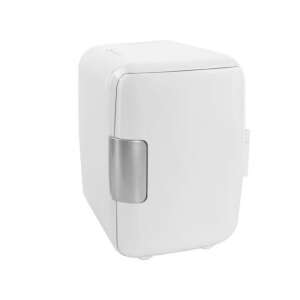 Frigider auto portabil alb, 2 în 1, 12V și 220-240V, perfect pentru a păstra băuturile și mâncarea rece sau caldă - Malatec