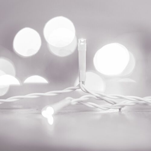 LED fényfüggöny, 200 izzó, fehér, 4,2 m, IP44, 8 program