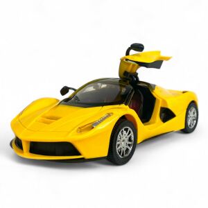 Autó, ajtónyitós, Lamborghini, lend., 2 szín, 27x12 cm plf.