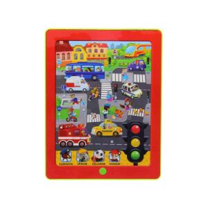 Vzdelávací tablet Kids'Pad s dopravnými pravidlami a zvukmi - Hračky pre rozvoj školákov