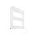 Mobile Kitchen Shelf on Wheels - White 79692571