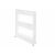 Mobile Kitchen Shelf on Wheels - White 79692571
