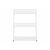 Mobile Kitchen Shelf on Wheels - White 79692571