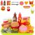 Gyorséttermi játékkészlet: Complete toy fast food set with all items