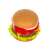 Plastikowa zabawka burger do dziecięcego zestawu do zabawy w fast food