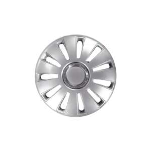 Silverstone 14 colos dísztárcsa, ezüst, autókhoz - Dísztárcsa