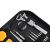 Sett reparatie ceasuri, Surubelnite/pensete/cheie/carcasa, 13 piese 124862200
