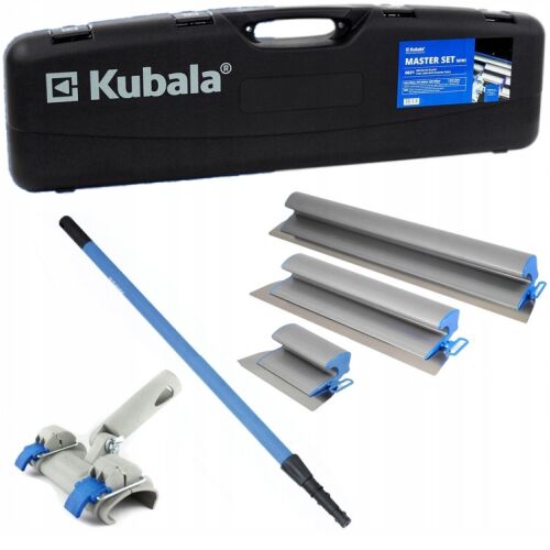 Kubala Master Set 0631 teljes glettelő szerszámkészlet, gipszkarton szerszámok - Szerszámkészlet