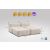 4 Elemes Moduláris Kanapé – Bézs 162373709