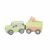 Orange Tree Toys fa lószállító teherautó oldalnézet