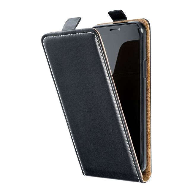 Flip Case Slim Flexi Fresh Motorola E7 Plus Black Phone Cases
