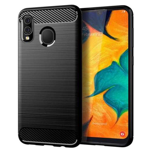 Hülle Forcell Carbon - Huawei P Smart 2019 schwarz 106753888
