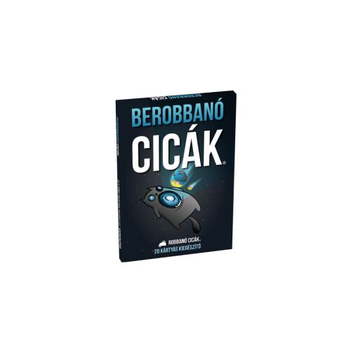 Gémklub - Berobbanó cicák kártyajáték doboz - Kártyajáték