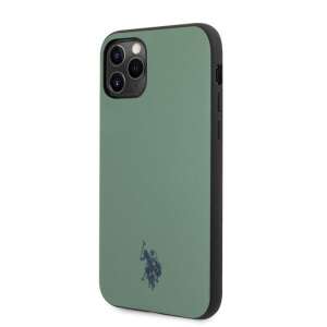 U.S. Polo Assn. zöld bőrtok iPhone 11 Pro-hoz - Apple Telefontok