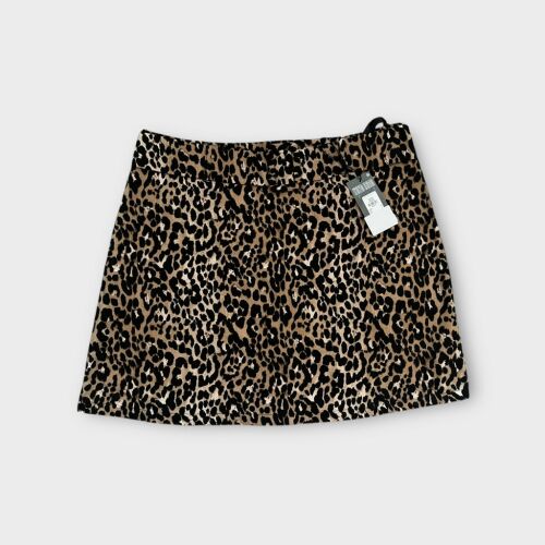 Primark leopárdmintás mini szoknya, 40-es méret - Női szoknya