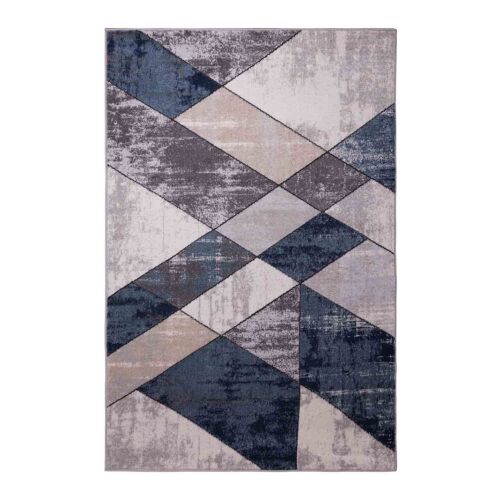B. Ruby A9068B szürke-kék szőnyeg 120x180 cm - Készlet erejéig!