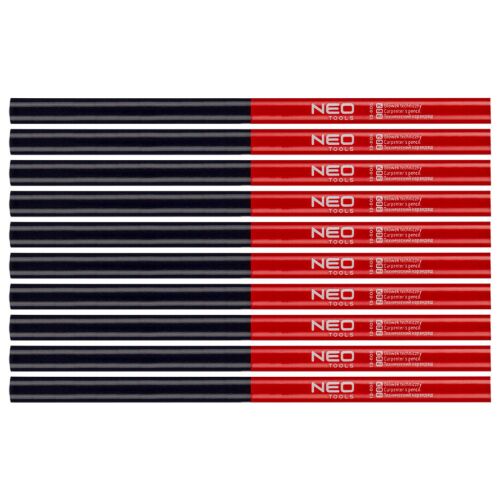 NEO TOOLS Ácsceruza kétszínű, piros-kék, 12db 13-805