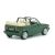 Hátsó nézet zöld Volkswagen Golf 1 Cabriolet Classicline 1992 modell autó 1:43