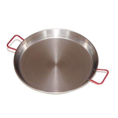 Polírozott paella serpenyő 46 cm