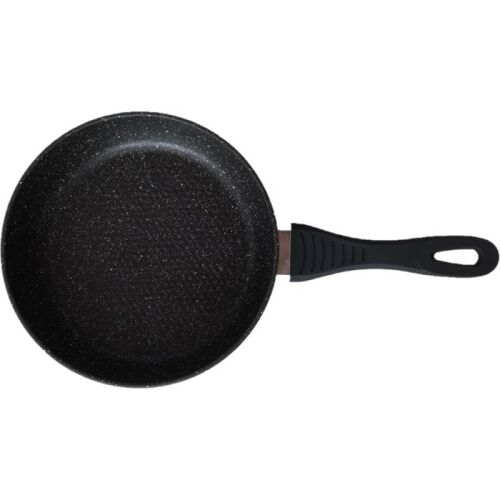 Granite line 28cm serpenyő, felülnézet, fekete tapadásmentes felület - Serpenyő