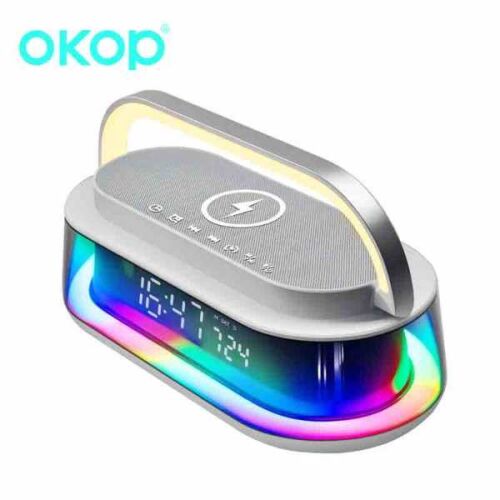 OKOP Digitális Ébresztőóra és Bluetooth Hangszóró 162471210 