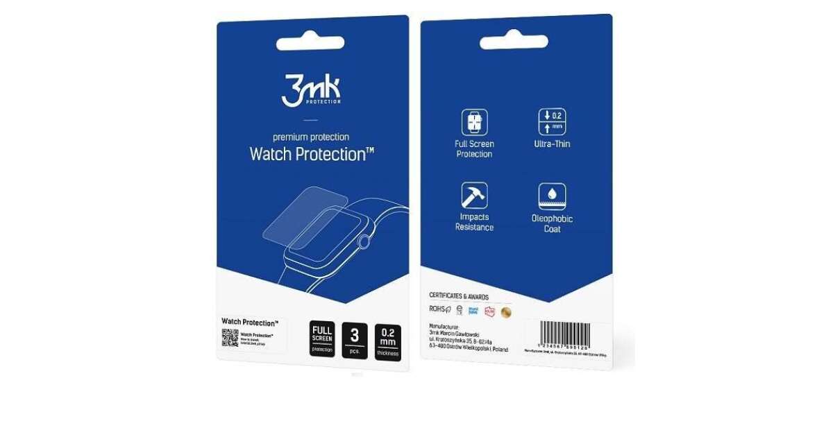Garmin Vivoactive 3 - 3mk Watch Protection V. Flexibleglass Lite à