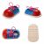 Ikonka wooden shoe lacing toy for toddlers, learn to tie shoelaces