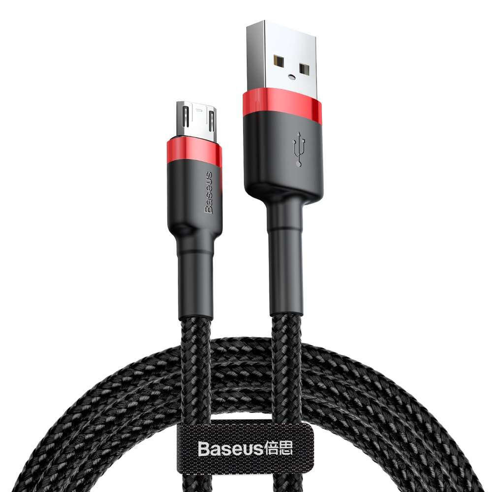 Baseus Cafule Kábel tartós nylon fonott USB / micro USB QC3.0 2.4...