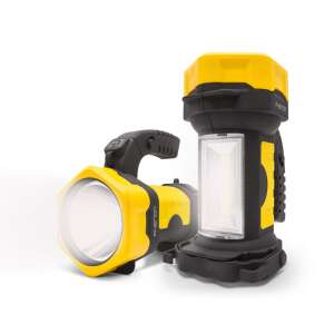 Phenom 2 in 1 COB LED work light, black and yellow, with handle and stand - Flashlight & Headlamp
