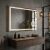 Modern fürdőszoba REA Haven 80x60cm LED tükörrel