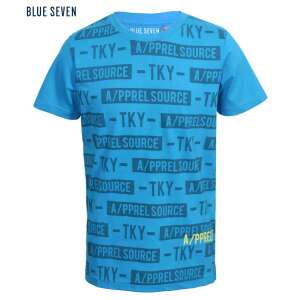 T-shirt s potlačou pre chlapcov Blue Seven, modrá, veľkosť 10 rokov (140 cm) - Bábätká & Batoľatá