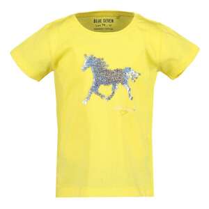 Blue Seven póló lovas átfordítható flitteres sárga BIO PAMUT! 18-24 hó (92 cm) 44624778 Gyerek pólók