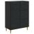 vidaXL Széf Fekete 66 x 34,5 x 90 cm Szerelt Fa 177522574