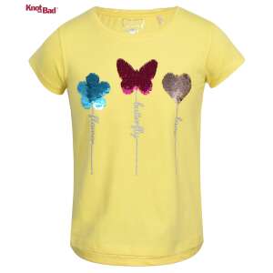 Knot So Bad Obrnuta majica s ljuskicama s cvjetnim, leptirskim, srcolikim uzorkom 18-24 mj. (92 cm) 44625498 - Knot So Bad