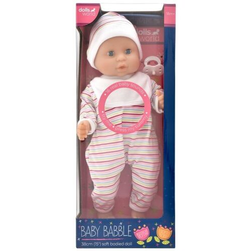 Dolls World Baby Babble baba 38cm 162574196 - Baba