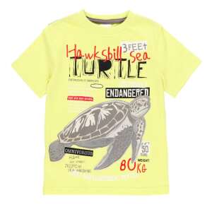 Sárga boboli fiú póló Hawksbill Sea Turtle mintával - Boboli