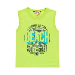 boboli ärmelloses T-Shirt für Jungen, grün, Sommer Edition, Strand-Druck - Boboli