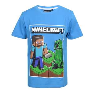 Mojang Minecraft póló kék 10 év (140 cm)
