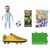 Supergoal Messi figura, foci labda és kiegészítők, gyűjthető játék szett