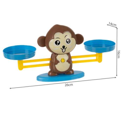 Állatos mérleg játék - majom